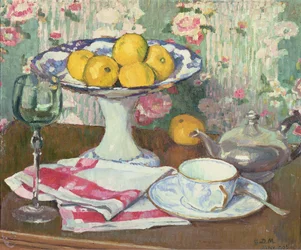 Csendélet gyümölcstállal, 1905